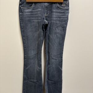 Harley-Davidson Women's Dark Blue Skinny Jeans